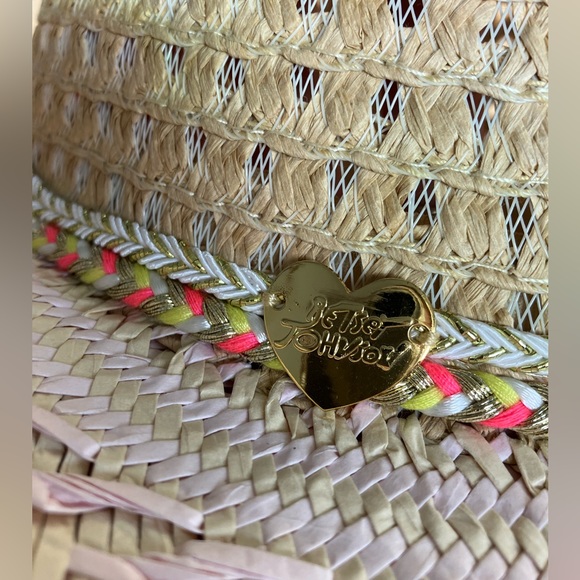 Betsy Johnson Spring / Beach Hat - Picture 2 of 5